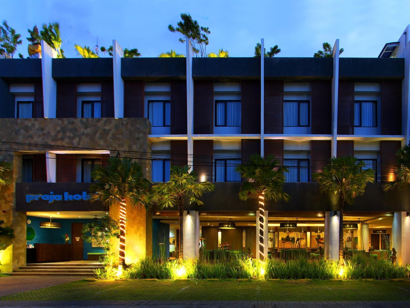 Praja Hotel Denpasar Exterior foto